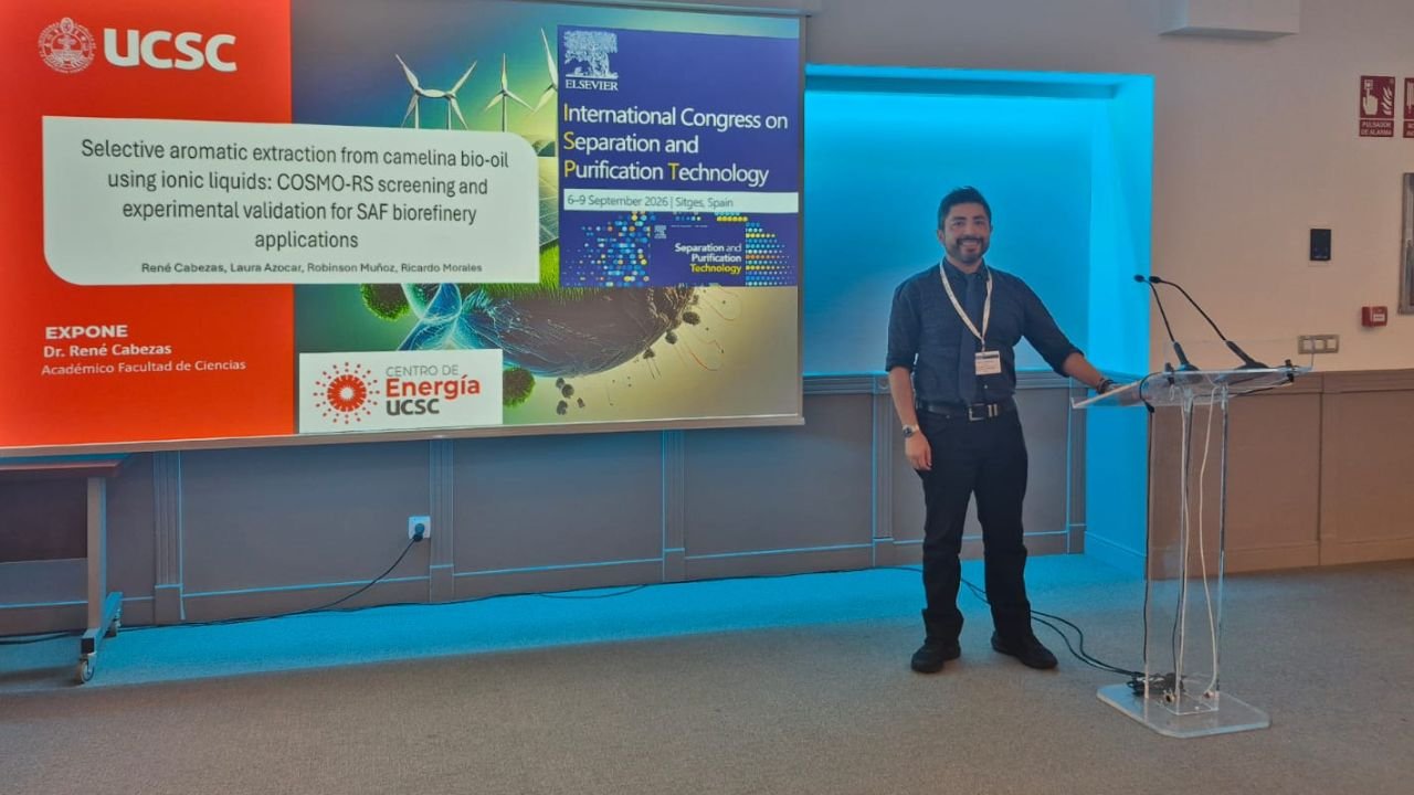 UCSC presenta en EspanÞa avances en biorrefineriìa de camelina para SAF imagen